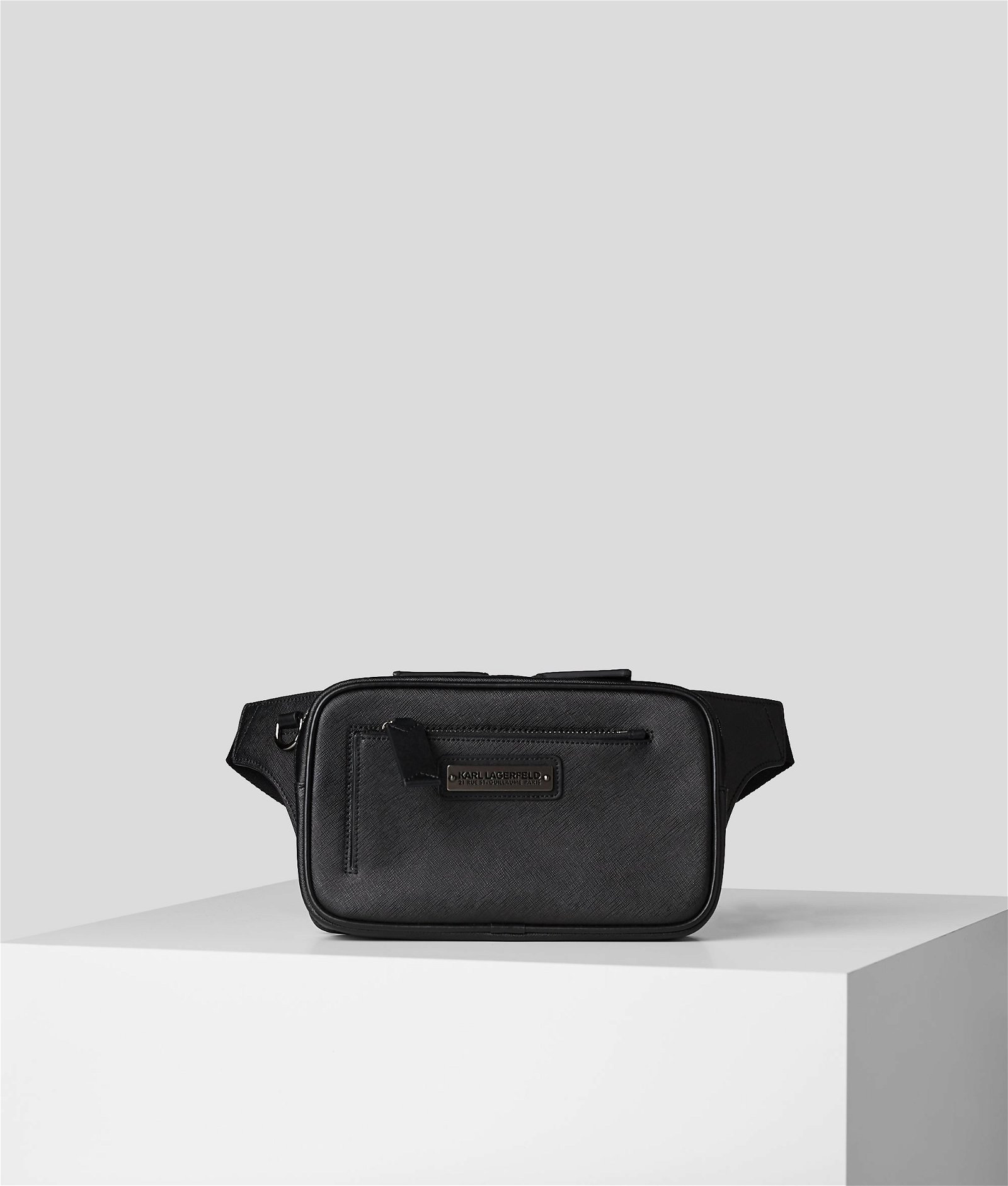 KARL LAGERFELD K/RSG Klassic Bum Bag in Black | Endource