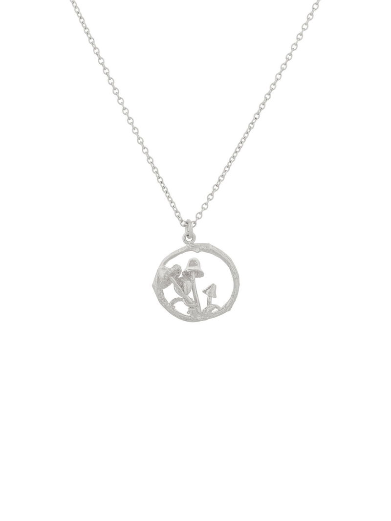 Mushroom Patch Sterling Silver Pendant Mushroom Patch Sterling Silver Pendant
