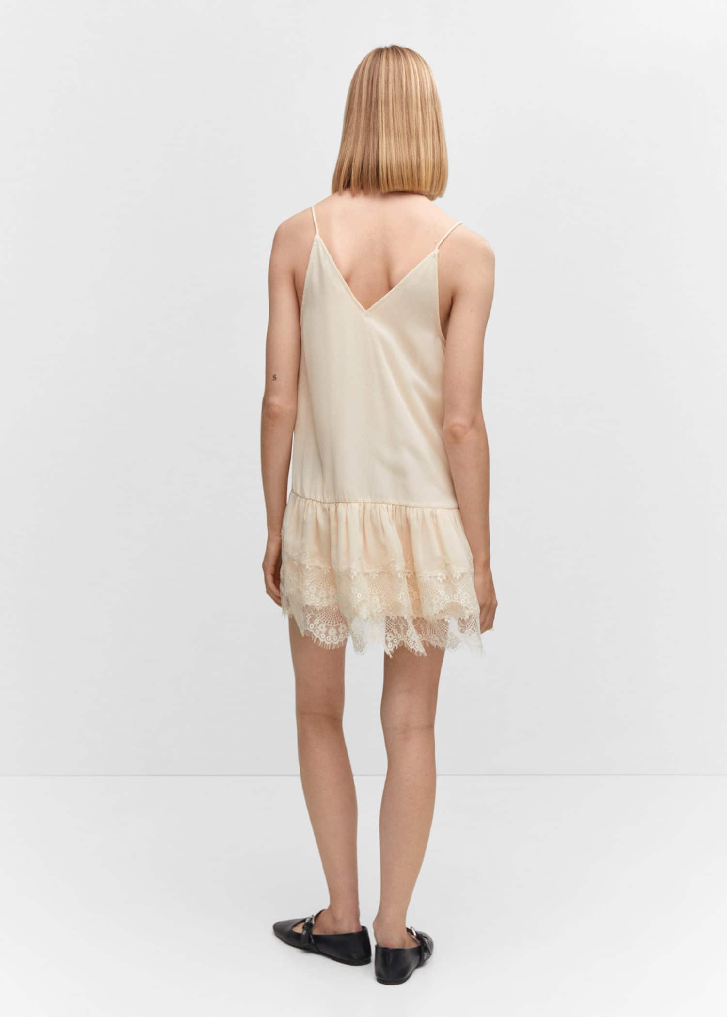 mango lace cami dress MANGO Lace Camisole Dress