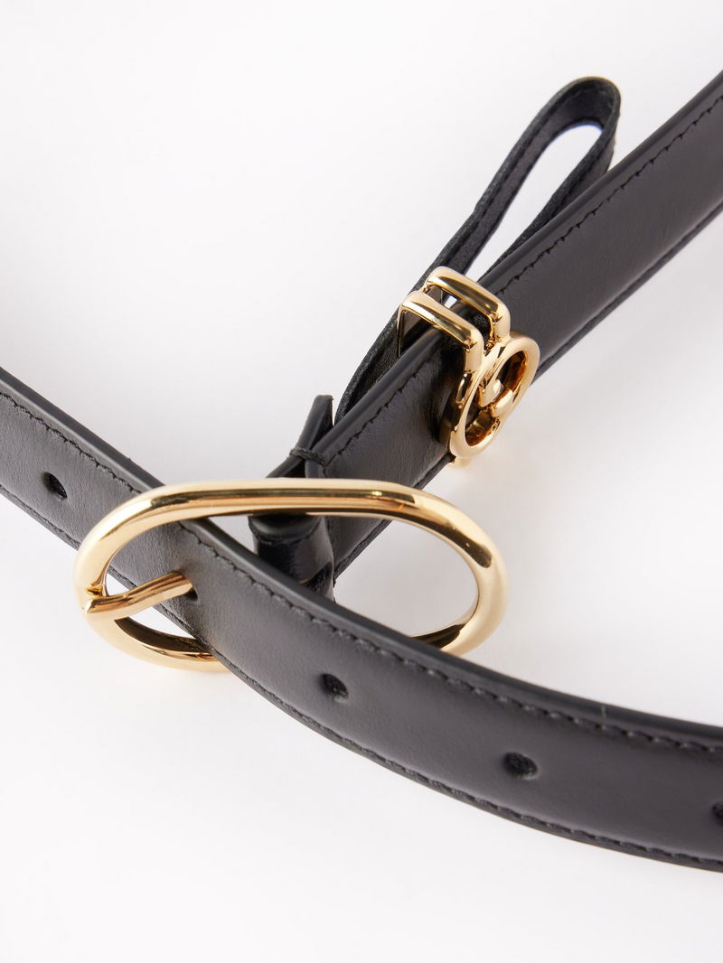 GUCCI Interlocking G-Loop Leather Belt | Endource