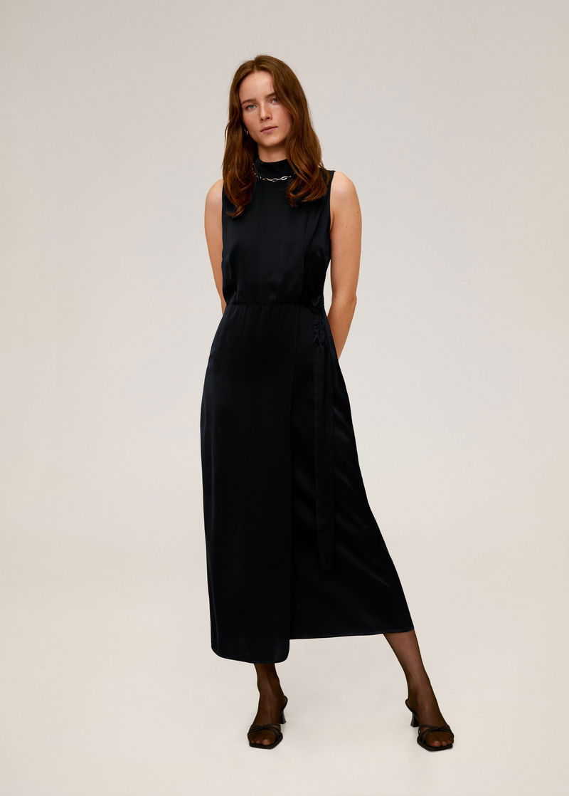MANGO Flowy Belt Dress | endource MANGO Flowy Belt Dress | endource