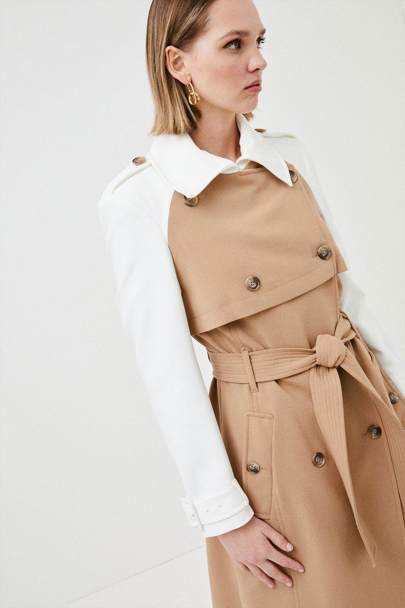 Lydia Millen Belted Tailored Trench Coat