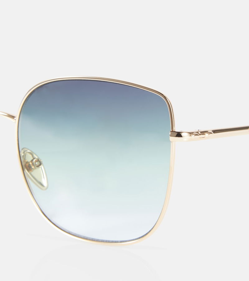 Square Metal Sunglasses in Multicoloured - Isabel Marant