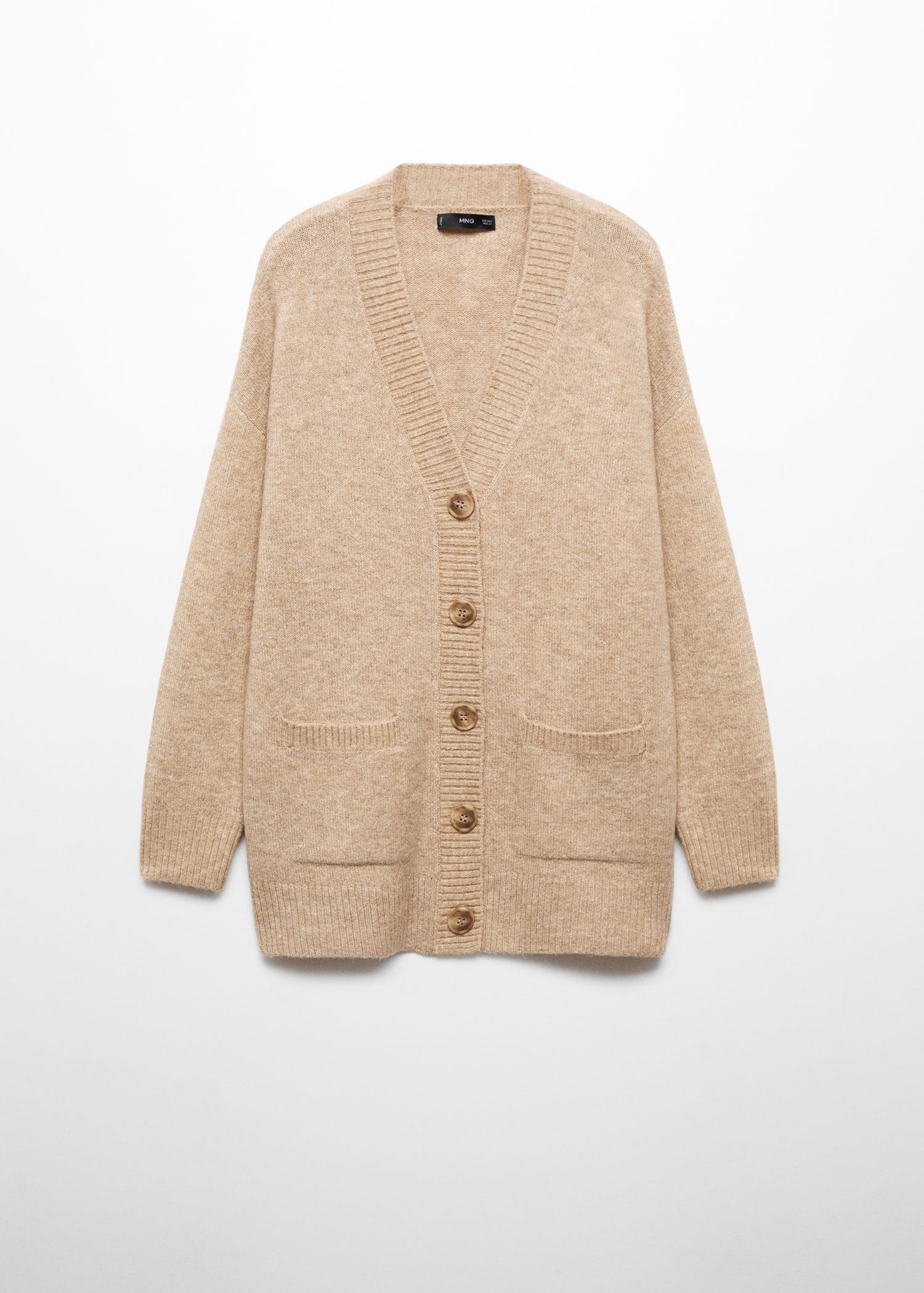 MANGO Oversized Cardigan With Buttons endource