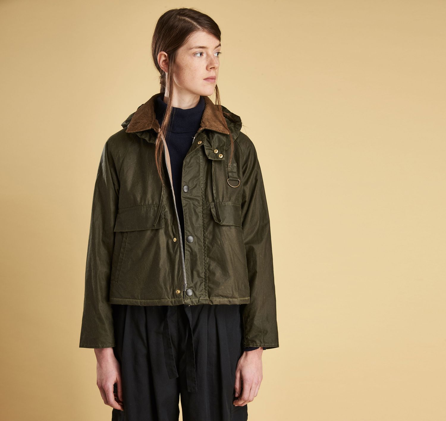 BARBOUR Margaret Howell Spey Waxed Cotton Jacket | endource
