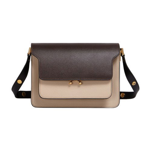 MARNI Medium Saffiano Leather Trunk Bag | endource