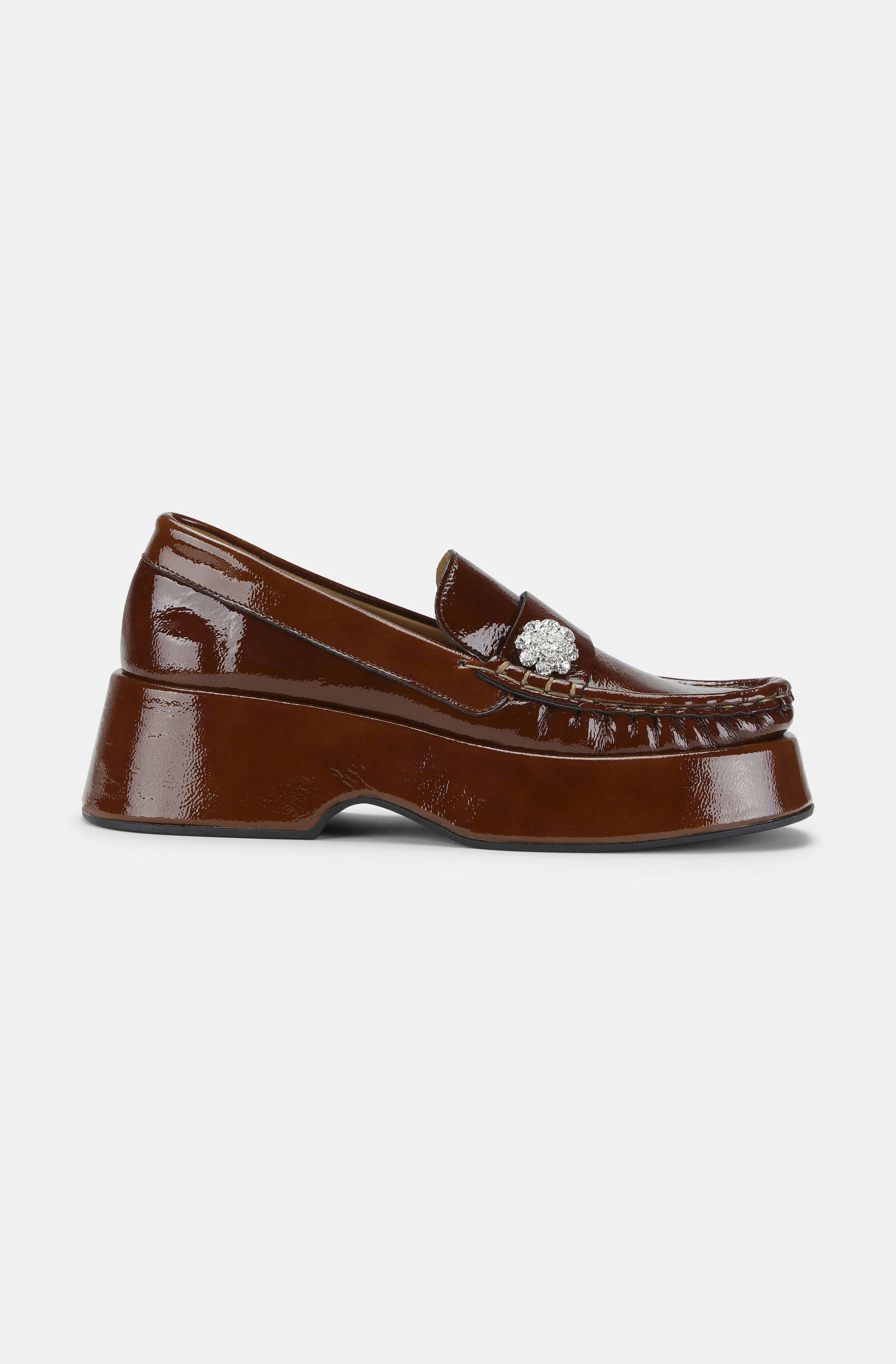 GANNI Retro Jewel Loafers Endource
