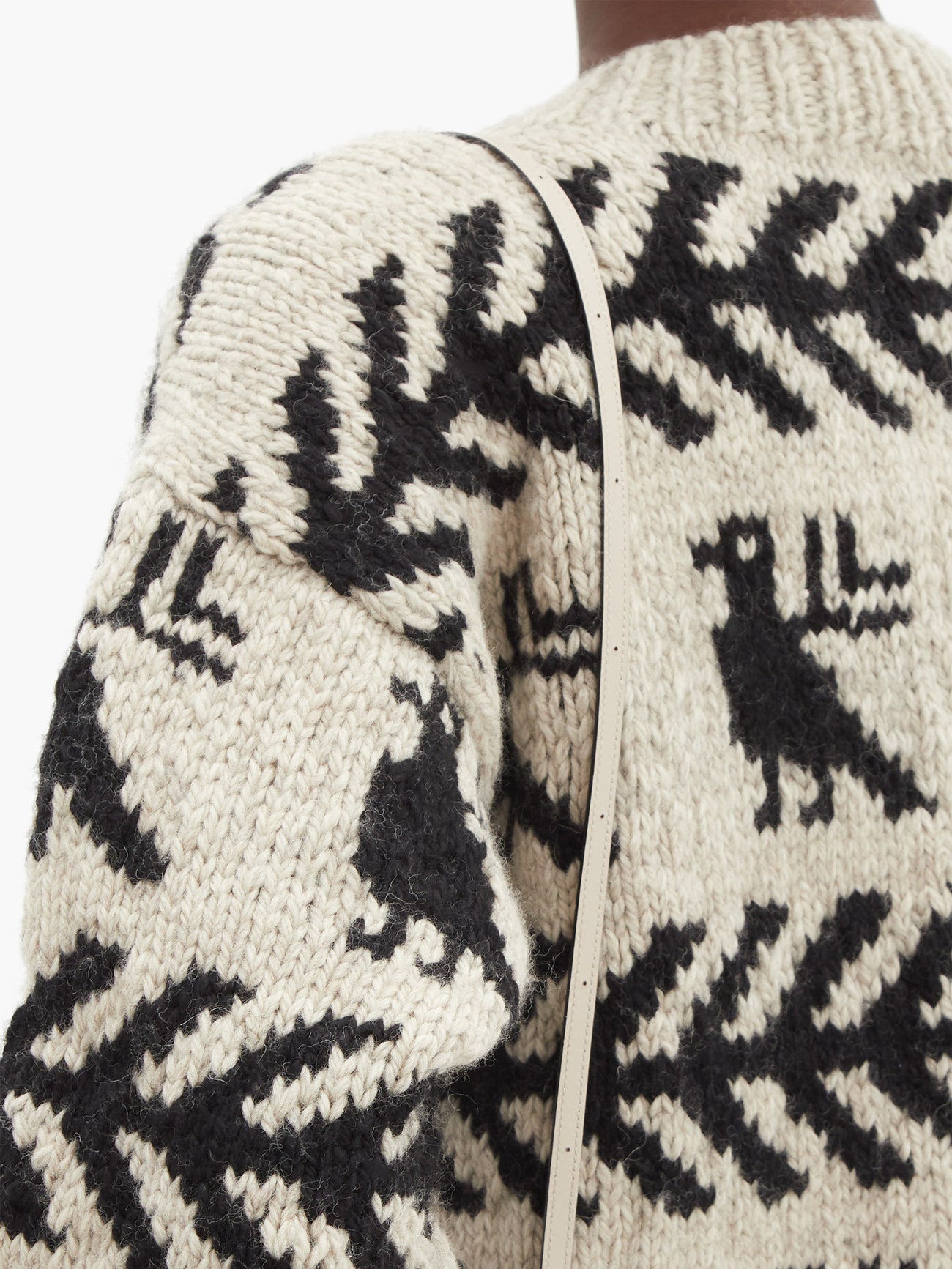 Andersonbell Bird Intarsia Cardigan