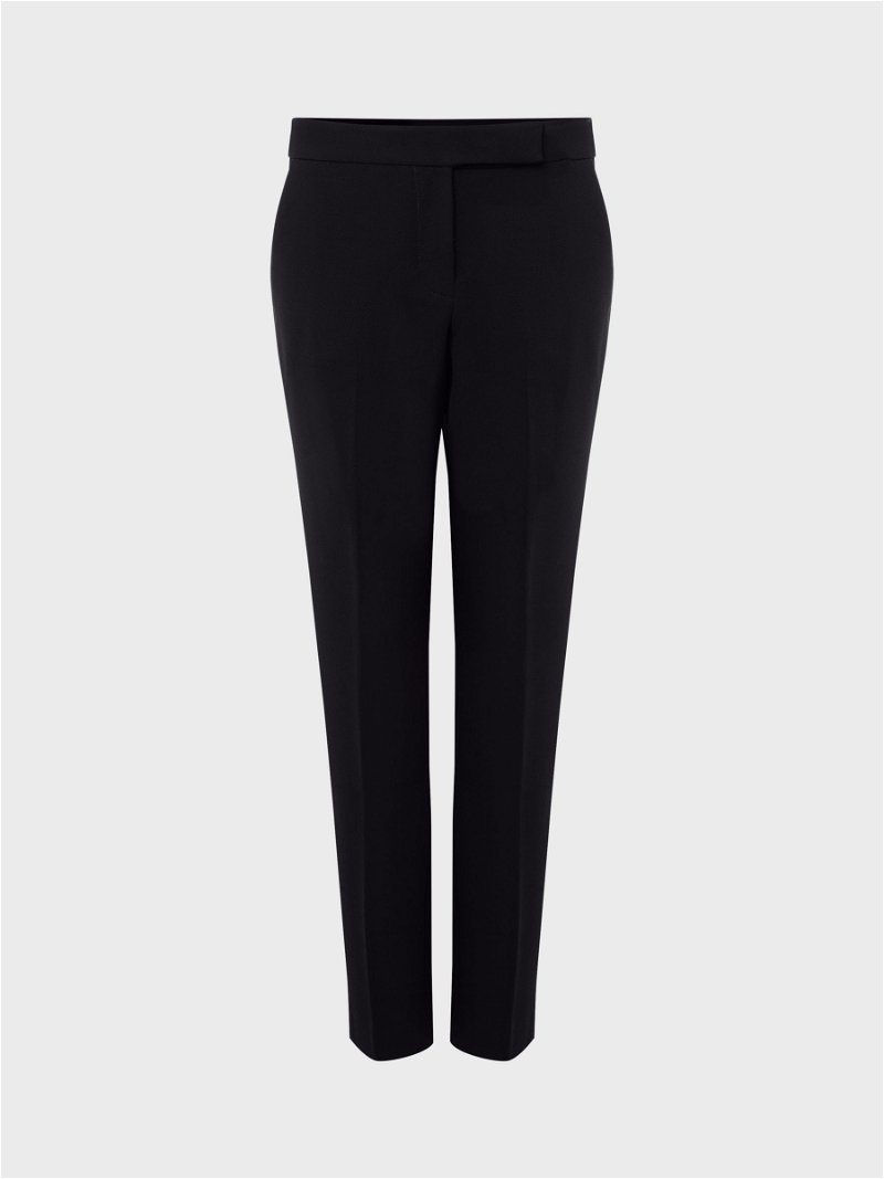 HOBBS Mia Tapered Ankle Grazer Trousers in Navy