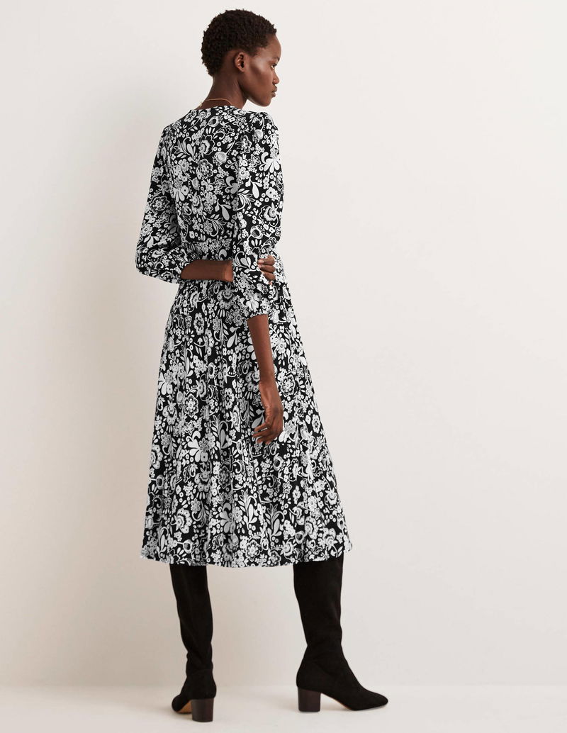 BODEN Empire Midi Tea Dress | endource