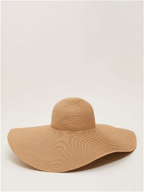 PHASE EIGHT Oversized Straw Hat in Natural