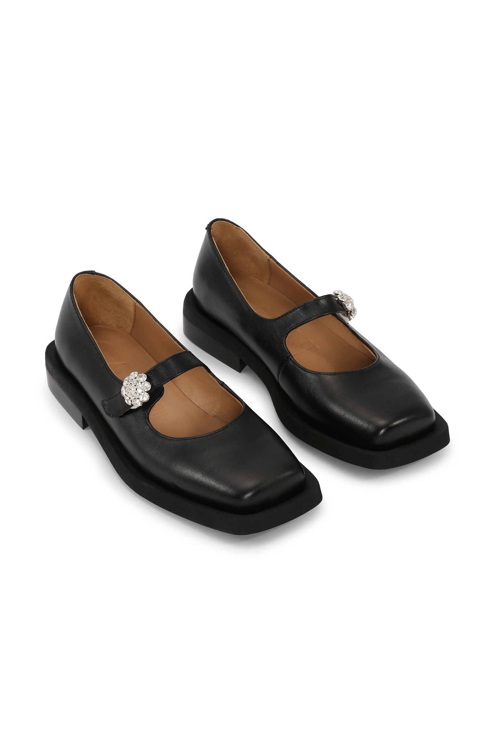 GANNI Mary Jane Ballerinas | endource