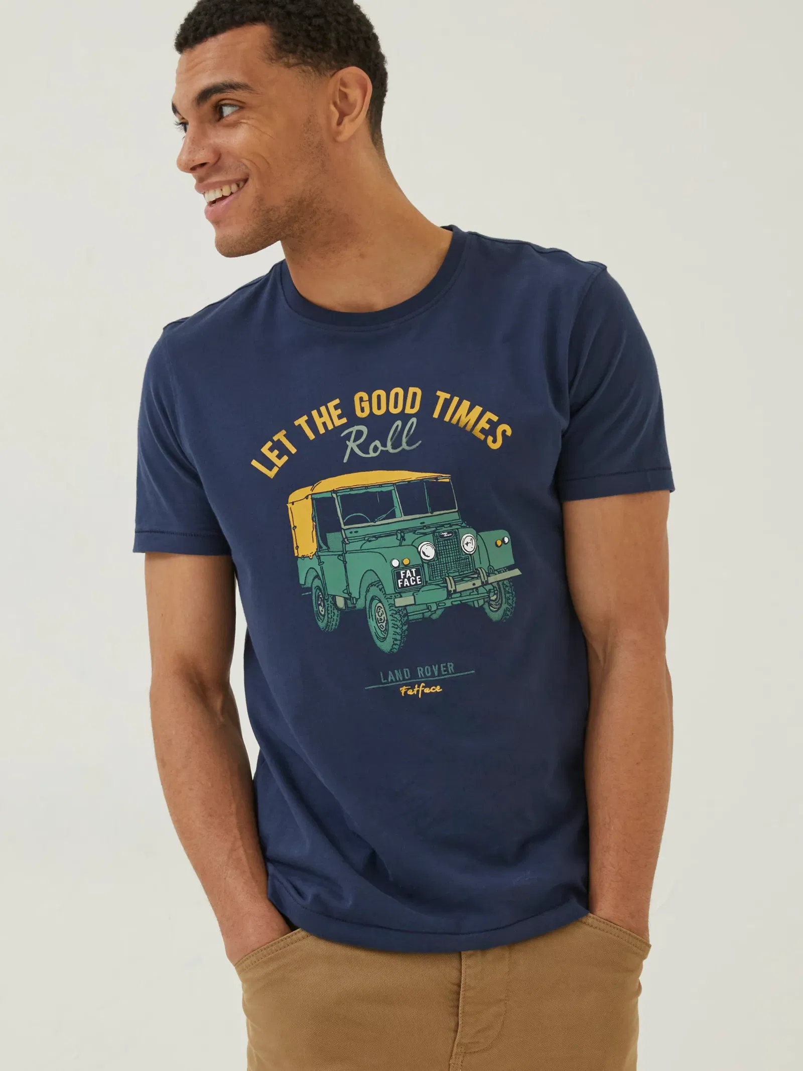 barbour land rover t shirt