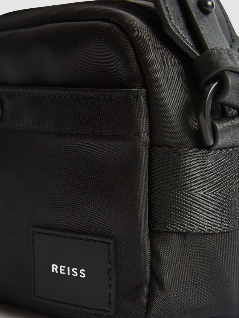 REISS Lennox Mini Nylon Cross-Body Bag | Endource