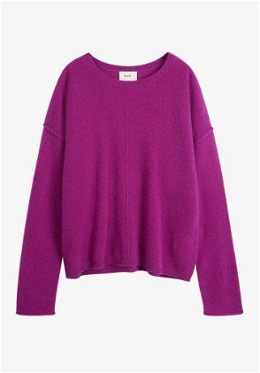 COS COS OVERSIZED CASHMERE SWEATER - PURPLE - Jumpers - COS 290.00