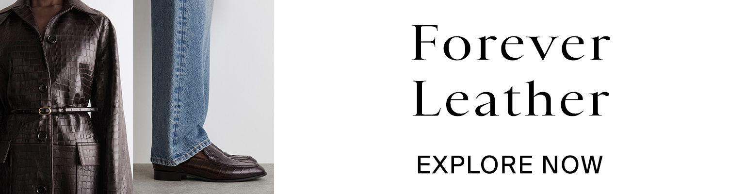 Leather Promotional Banner