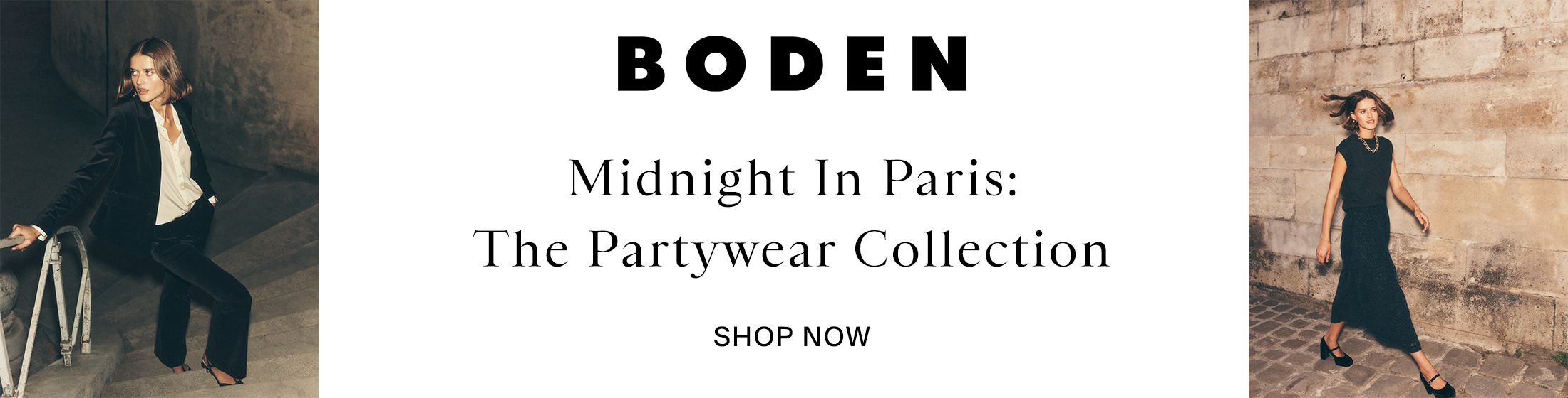 Boden Promotional Banner