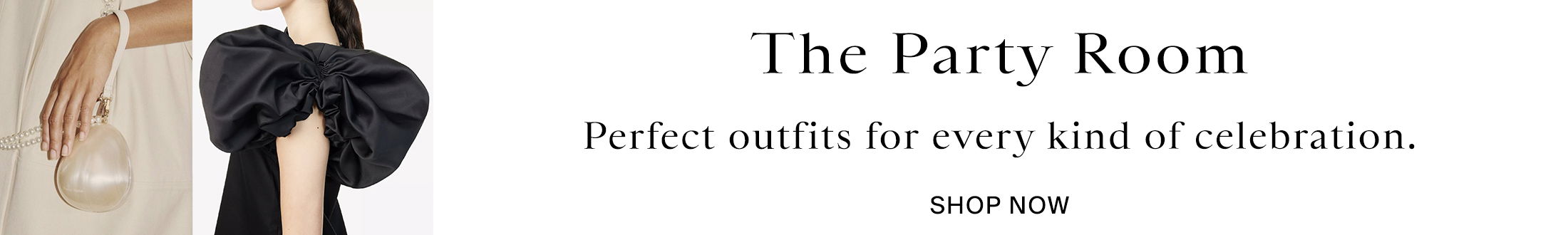 Partywear Promotional Banner