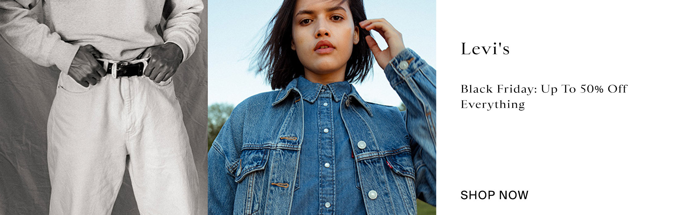 Levi's Promotional Banner