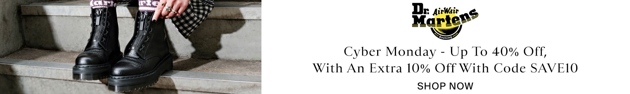 Dr Martens Promotional Banner