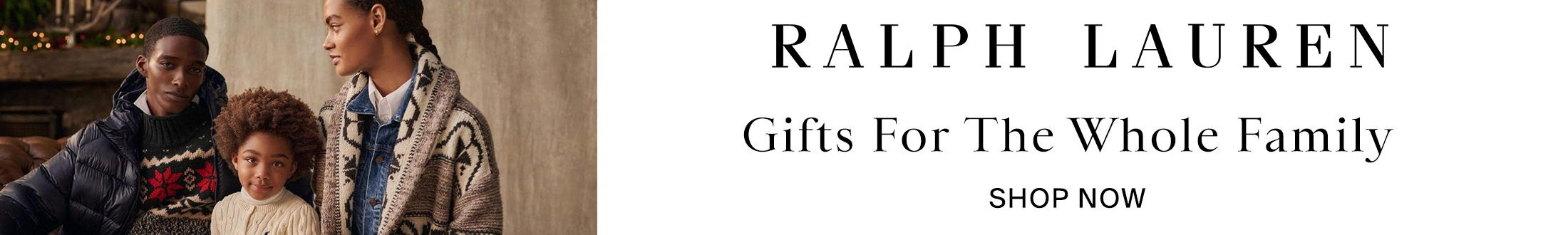 Ralph Lauren Promotional Banner