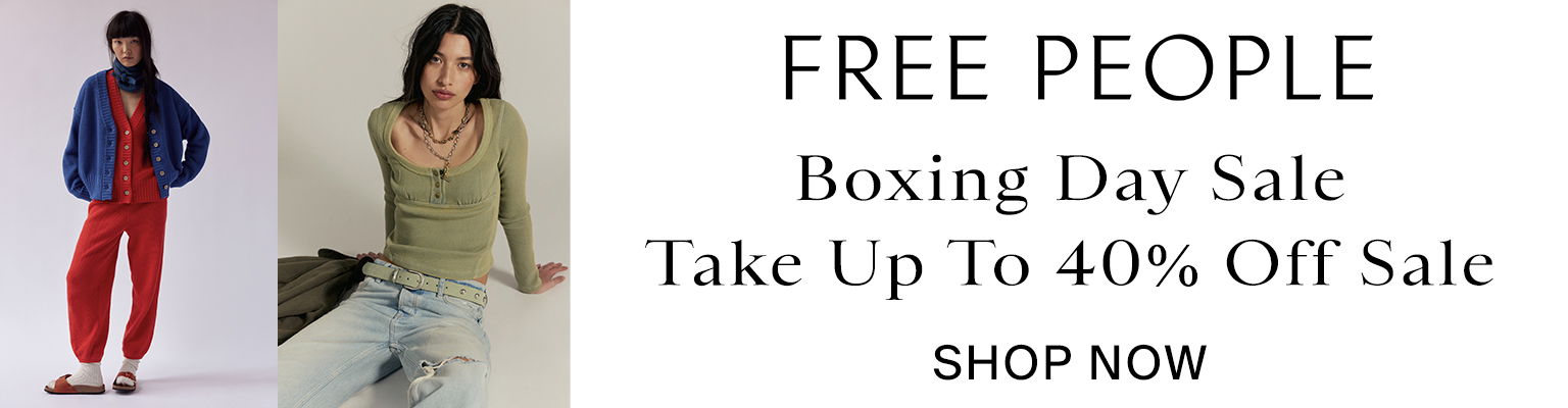 Free People Promotional Banner