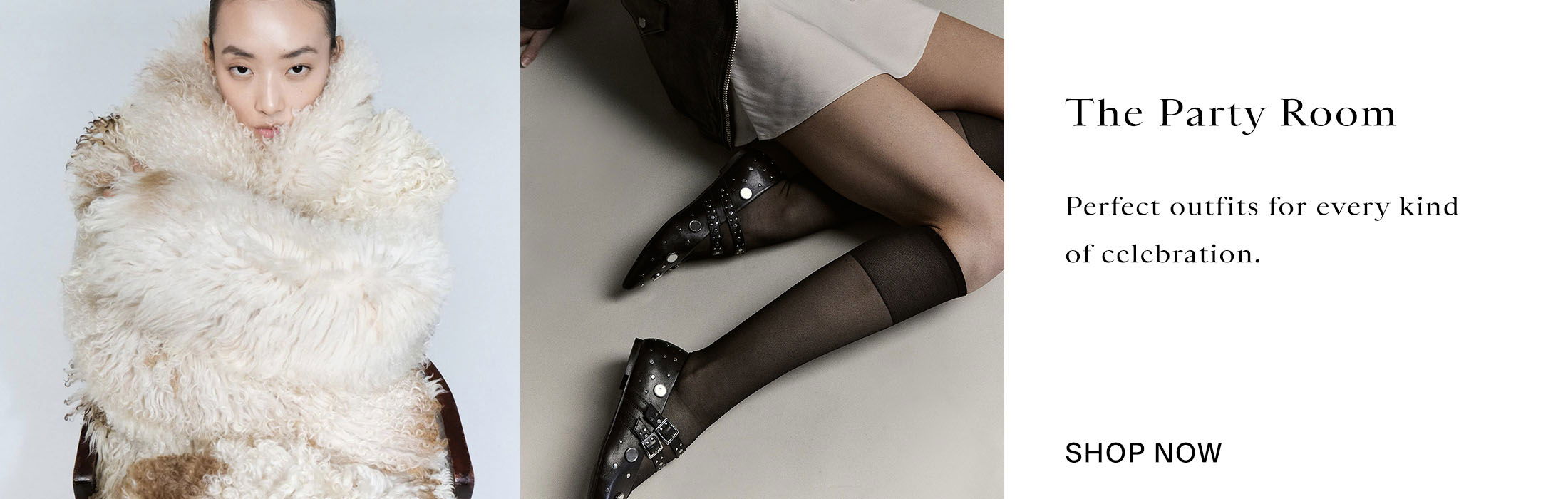 Partywear Promotional Banner