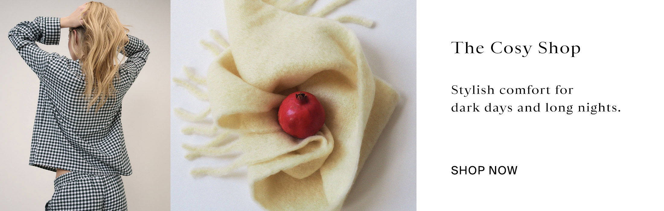 Cosy Shop Promotional Banner