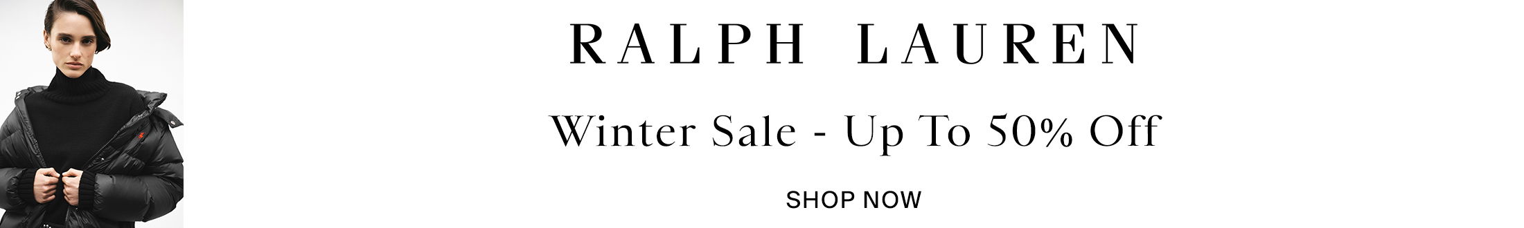 Ralph Lauren Promotional Banner