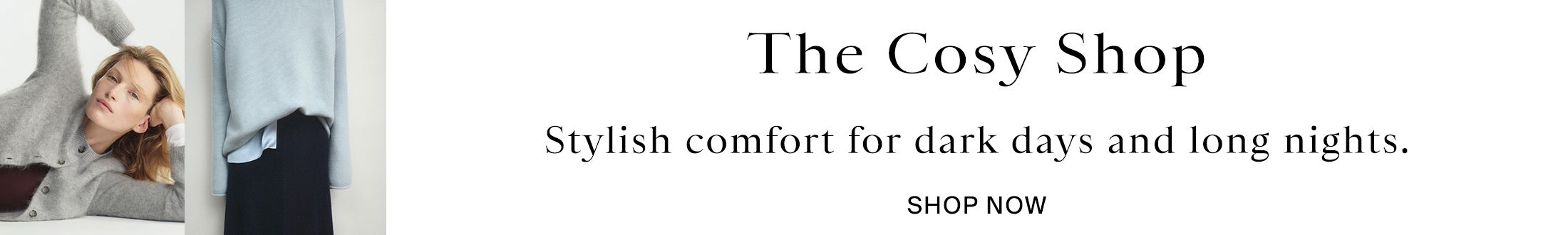 Cosy Shop Promotional Banner