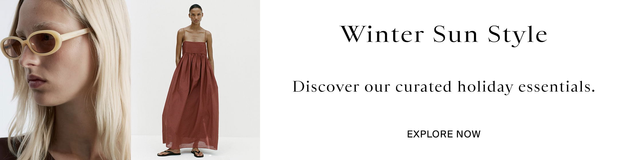 Winter Sun Promotional Banner