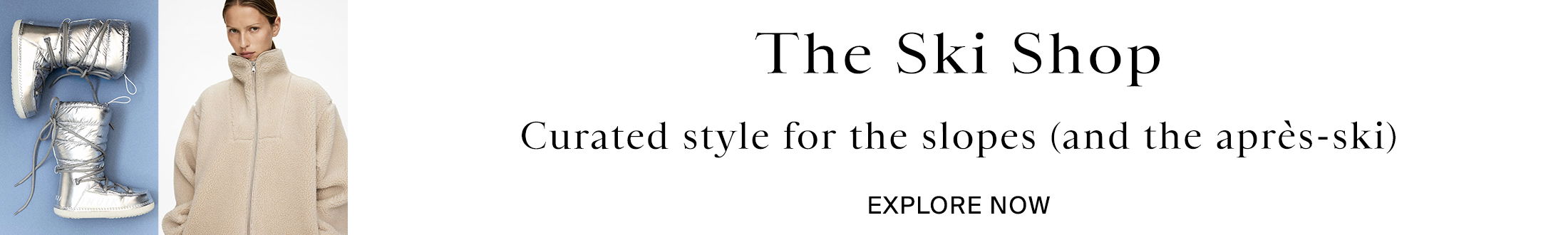 Ski Shop Promotional Global Header