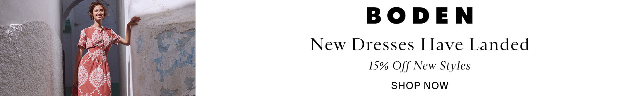 Boden Promotional Banner