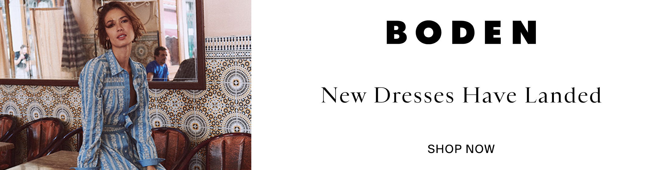 Boden Promotional Banner