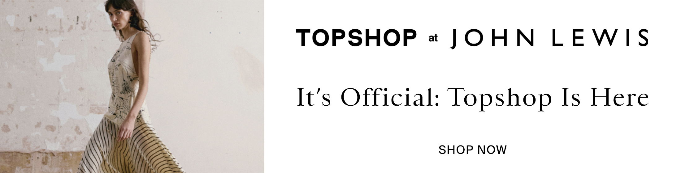 John Lewis Promotional Banner