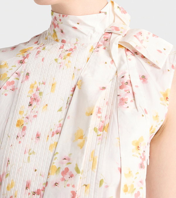 A selection of floral wedding guest dresses photographed for endource