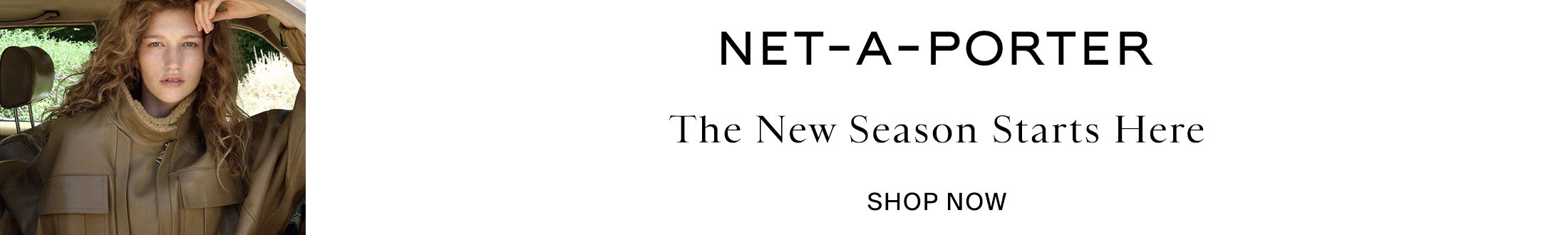 Net-A-Porter Promotional Banner
