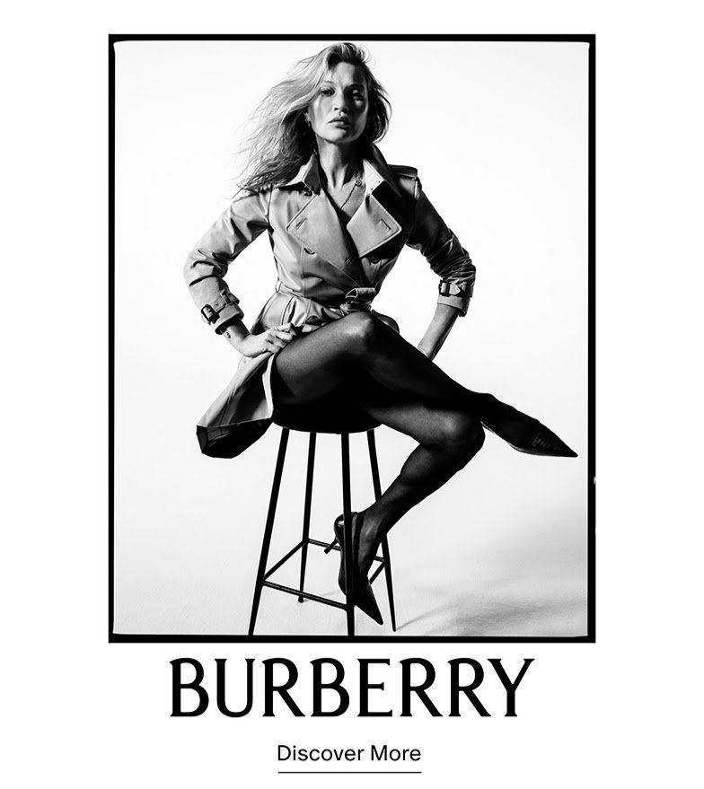 Burberry Promotional Banner