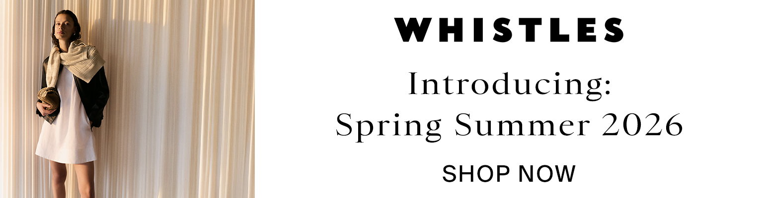 Whistles Promotional Banner