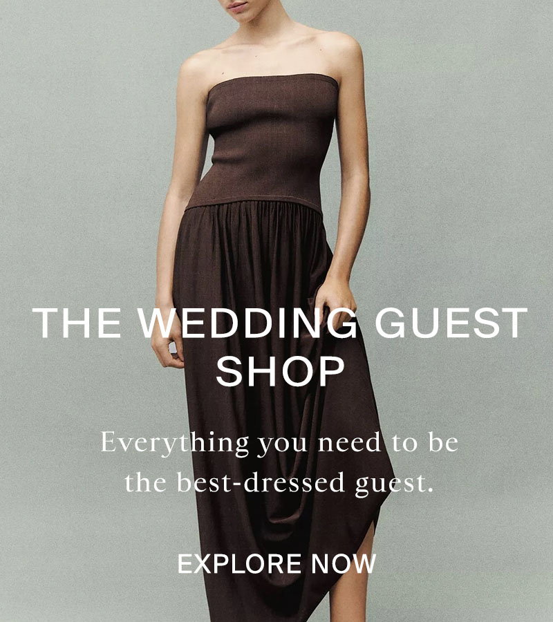 Wedding Guest Dressing Promotional Banner