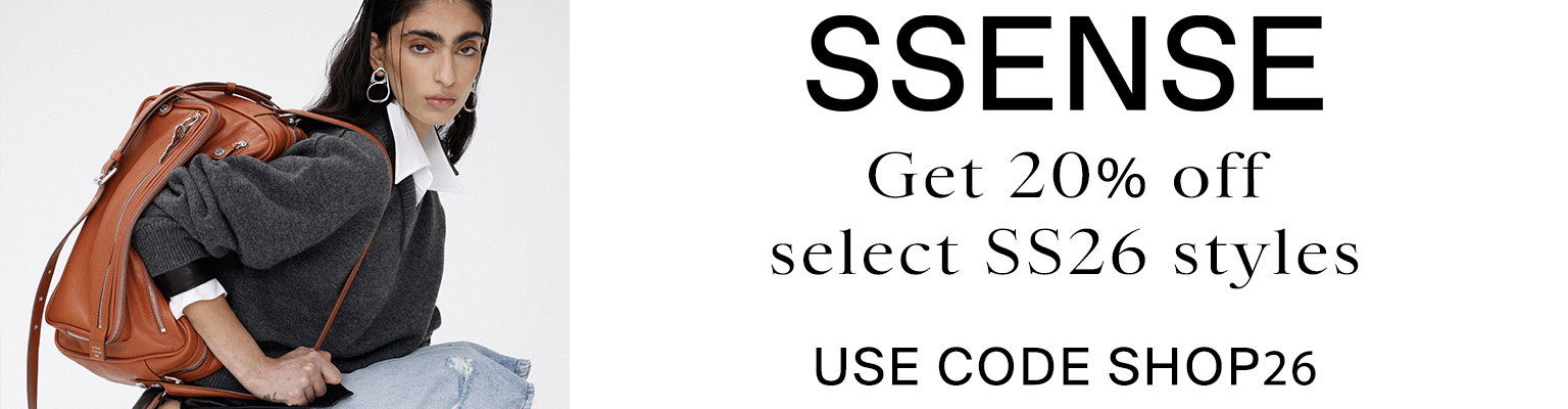 SSENSE Promotional Banner