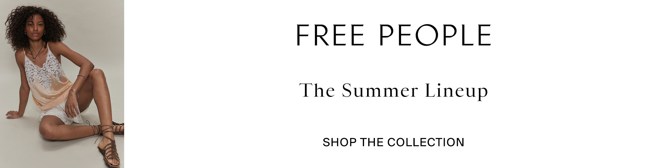 Free People Promotional Banner