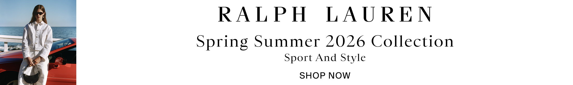 Ralph Lauren Promotional Banner