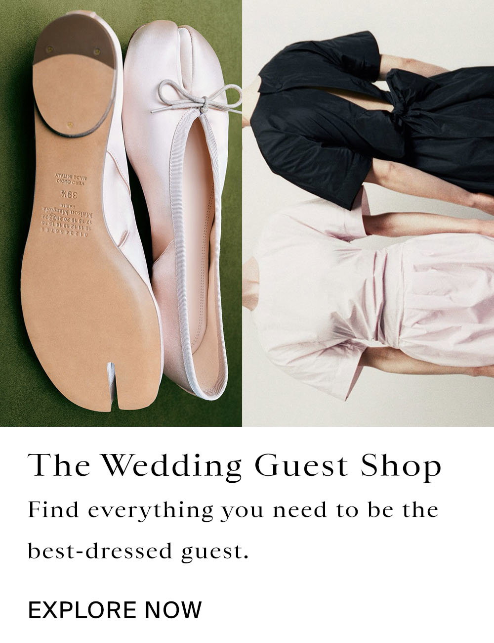 Wedding Guest Dressing Promotional Banner