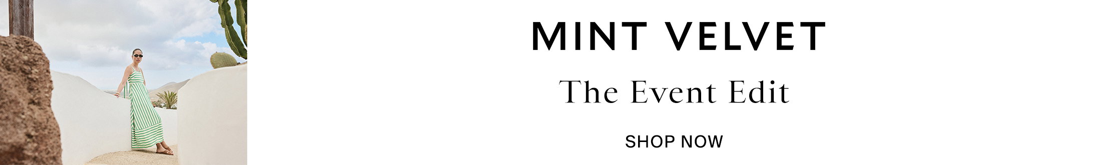 Mint Velvet Promotional Banner