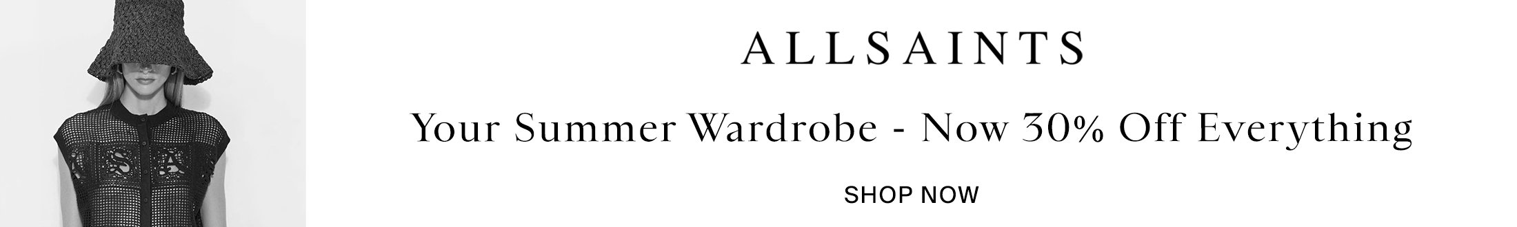 AllSaints Promotional Banner