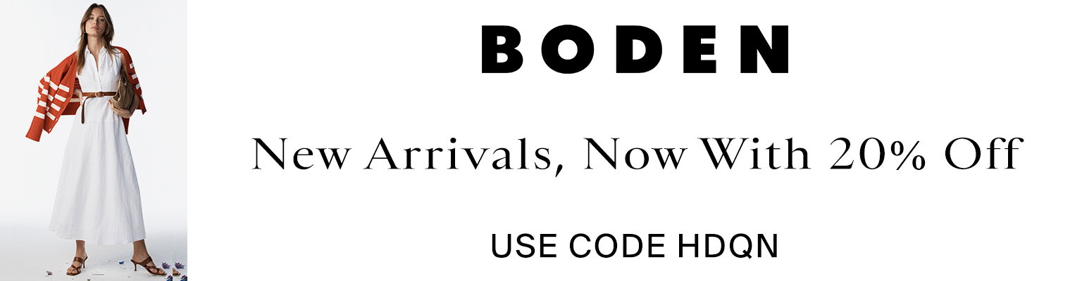 Boden Promotional Banner