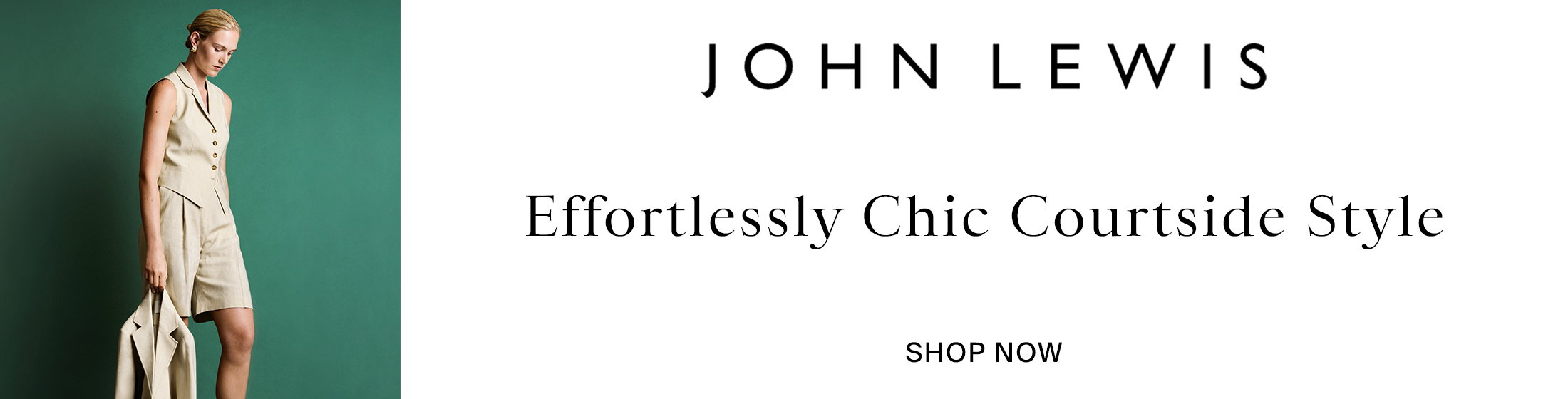 John Lewis Promotional Banner