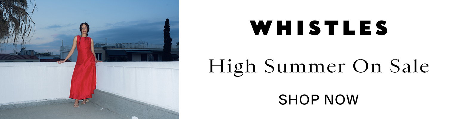 Whistles Promotional Banner