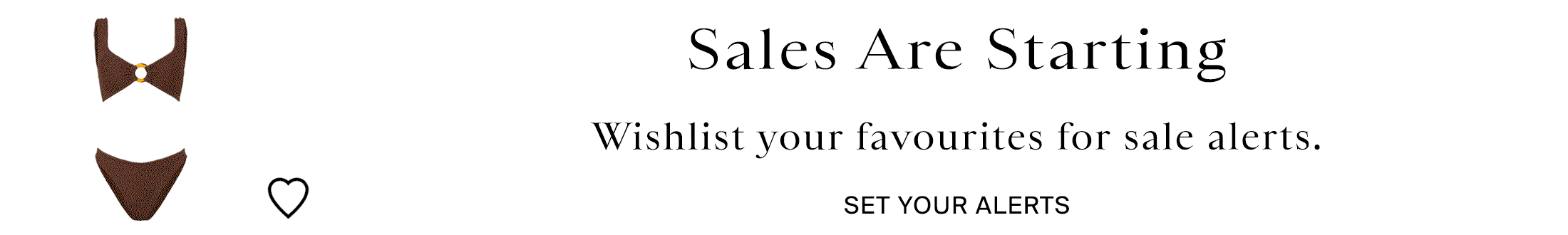Sale Wishlist Promotional Banner